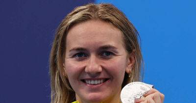 Swimming-Titmus pays tribute to Ledecky after world record swim