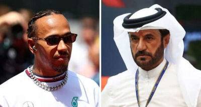 Lewis Hamilton - Mohammed Ben-Sulayem - Niels Wittich - F1 bosses 'looking to pull away from FIA' amid ongoing Lewis Hamilton row - msn.com - Monaco