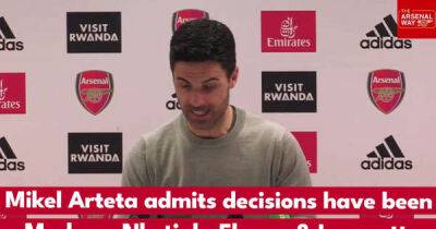 What Mikel Arteta said to the Arsenal players at half time as Gunners make first summer moves