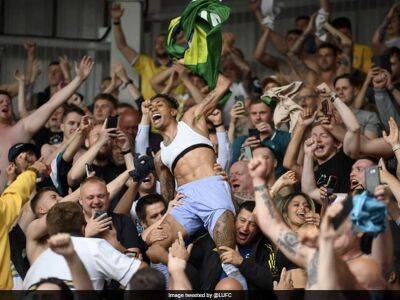Watch: Raphinha Celebrates With Fans As Leeds Survive Premier League Relegation