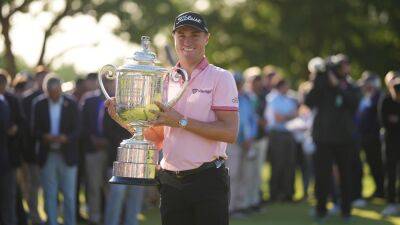 US PGA Championship golf: 'Very, very special' – Justin Thomas wins play-off to claim title after Mito Pereira collapse