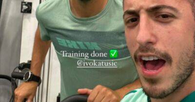 Josip Juranovic in Celtic show of loyalty as defender wears club training gear on summer break