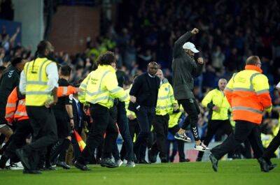Vieira calls for 'safety at work' after pitch invasion incidents