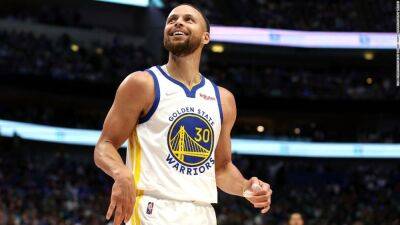 Andrew Wiggins - Steph Curry - Luka Doncic - Dwight Powell - Led by Steph Curry, the Golden State Warriors take commanding 3-0 WCF lead over the Dallas Mavericks - edition.cnn.com - county Dallas - county Maverick - state Golden