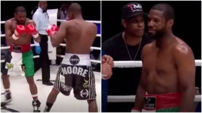 Floyd Mayweather requested rule change mid-fight vs Don Moore