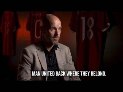 WATCH | Eager and ready! Ten Hag wants Man United back 'where it belongs' as journey begins