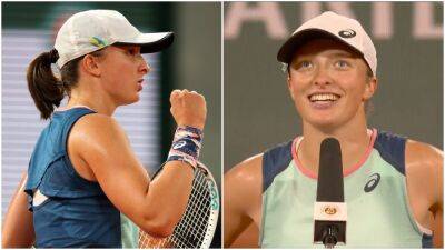 Iga Swiatek - Serena Williams - Lesia Tsurenko - French Open: Iga Świątek "happy" she has time to sightsee after 54-minute win - givemesport.com - Qatar - France - Ukraine - Poland -  Paris