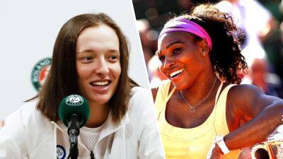 Iga Swiatek - Serena Williams - John Macenroe - 'The opposite of Serena' - John McEnroe on key difference between Iga Swiatek and Williams at French Open - eurosport.com - France - Usa
