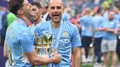 Pep Guardiola Hails 'Legends' As Manchester City Prepare To Party