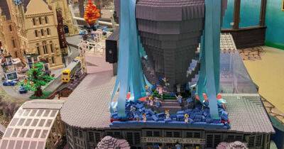 Manchester City's Premier League win immortalised in Lego