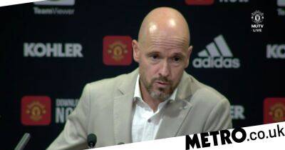 Erik ten Hag fires warning to Man City and Liverpool in first Manchester United press conference