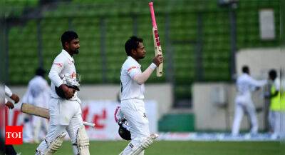 Tamim Iqbal - 2nd Test: Litton, Mushfiqur slam centuries to put pressure back on Sri Lanka - timesofindia.indiatimes.com - Sri Lanka - Bangladesh