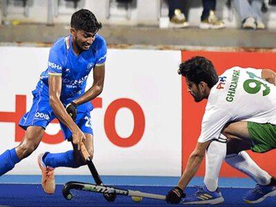 India Concede Late Goal To Draw 1-1 With Pakistan In Asia Cup Hockey