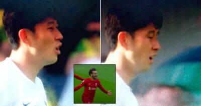 Salah vs Son: The moment Spurs star realised Golden Boot race was level