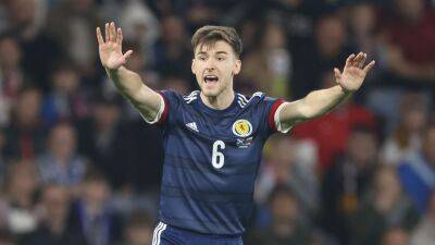 Kieran Tierney out of Scotland squad for World Cup play-off with Ukraine