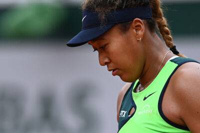 Osaka’s return to French Open ends in first round