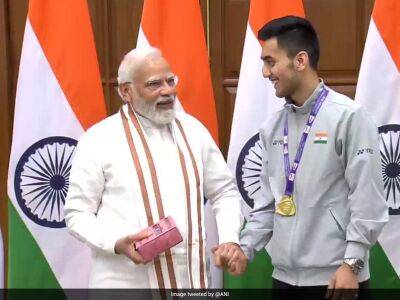 Anthony Ginting - Thomas Cup - Narendra Modi - Kidambi Srikanth - Badminton Star Lakshya Sen Reveals PM Modi Had Asked Him To Get This Famous Sweet From Almora - sports.ndtv.com -  Tokyo - Indonesia - India