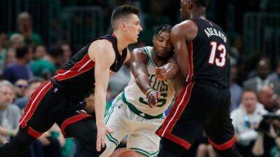Heat's Herro out for Game 4 vs. Celtics
