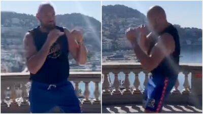 Tyson Fury insists he is still retired despite new training footage