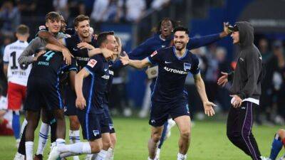 Hertha Berlin win playoff to deny Hamburg promotion to Bundesliga