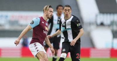 Jack Grealish randomly fired shots at Miguel Almiron when tearing into Mahrez at title parade