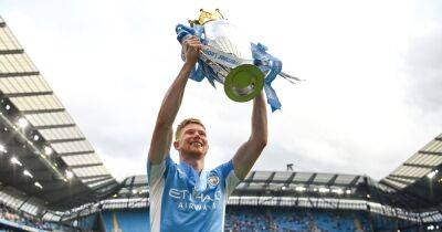 Emotional Kevin De Bruyne reveals Man City title win was his best yet