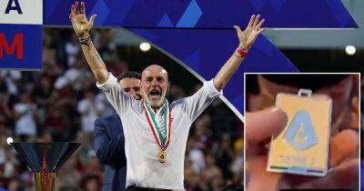 AC Milan boss Stefano Pioli's Serie A winners' medal STOLEN by fans