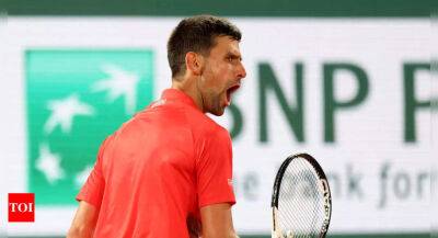 French Open: Djokovic wins on Slam return as Nadal strolls and Osaka exits