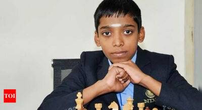 India's Praggnanandhaa sails into semifinals of Chessable Masters