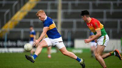 Tipperary Gaa - Tailteann Cup - Tipperary's Teddy Doyle happy with new football path - rte.ie - county Wexford