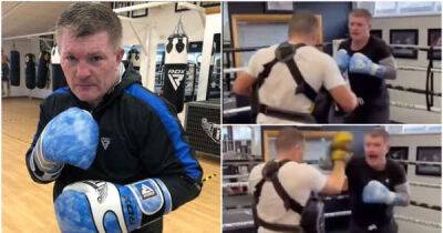 Ricky Hatton has to be applauded for getting in tremendous shape in new training footage