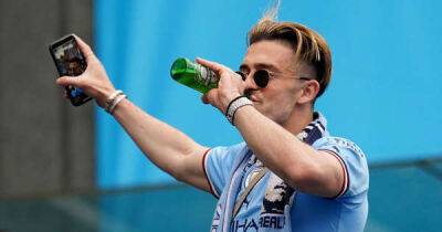8 reasons to love Jack Grealish's boozy appearance during Man City's title celebrations