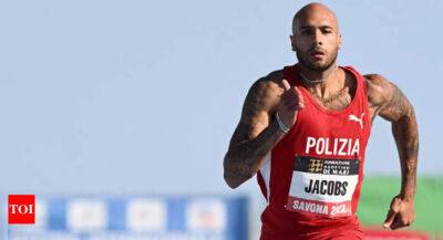 Olympic champion Lamont Marcell Jacobs withdraws from Eugene Diamond League meet