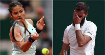 Emma Raducanu - Roland Garros - Benoit Paire - Emma Raducanu apologises to Roland Garros crowd for delaying arrival of French star - msn.com - France - Usa - Czech Republic