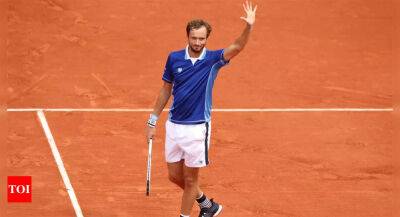 Second seed Daniil Medvedev wins Roland Garros opener