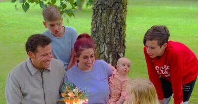 Stacey Solomon unrecognisable as she throws epic dinosaur-themed party for son's third birthday