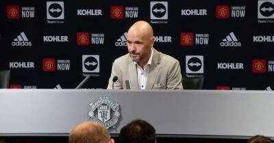 Erik ten Hag makes ambitious Pep Guardiola admission after taking charge at Manchester United
