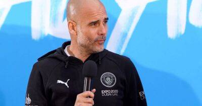 Manchester City’s plan was to go 2-0 down against Villa, jokes Pep Guardiola
