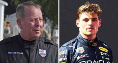 Max Verstappen - George Russell - Sergio Perez - Martin Brundle - Charles Leclerc - Martin Brundle calls out Max Verstappen over temper tantrums - 'Still on a short fuse' - msn.com