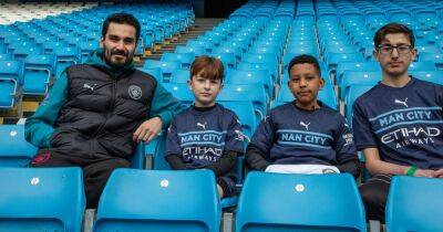 Ilkay Gundogan surprises refugees with tickets to Man City's title-clinching fixtures