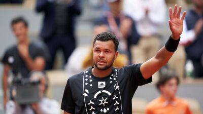Jo-Wilfried Tsonga says loss at French Open will be 'good memory' even as he ends career