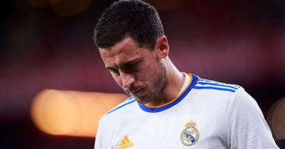 Eden Hazard outlines plans for next season and admits 'it's not gone well' at Real Madrid