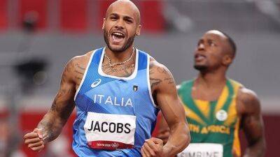 Injured Olympic 100-metre champ Marcell Jacobs withdraws from Prefontaine Classic