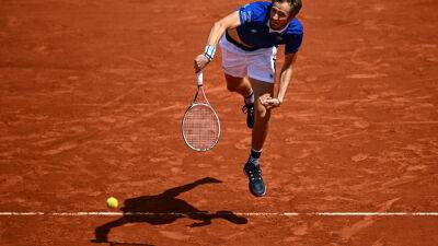 French Open: Tsitsipas, Medvedev make it to second round