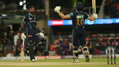 Hardik Pandya - Rajasthan Royals - Gujarat Titans - David Miller - "All 23 Players Are Different Characters": Hardik Pandya After Leading GT To IPL Final - sports.ndtv.com