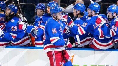 Igor Shesterkin - Adam Fox - Sebastian Aho - Copp's 3-point effort leads charge as Rangers take 2nd straight to even series with Hurricanes - cbc.ca - New York -  New York - state North Carolina