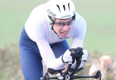 Keith Walker finishes second to Phil Appleby in round five of the Wigmore CC Evening TT Series