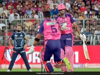 Watch: Riyan Parag Left Fuming After Run-Out Due To Mix-Up With Ravichandran Ashwin In IPL 2022 Qualifier 1