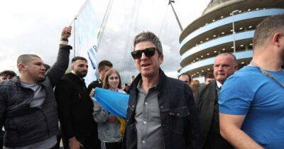 Ruben Dias - Boris Johnson - Coleen Rooney - Keir Starmer - Noel Gallagher - Noel Gallagher left ‘covered in blood’ after headbutt from Ruben Dias’ dad in Manchester City celebrations - msn.com - Manchester - Ukraine - Italy - Usa -  Moscow