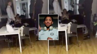 Anthony Joshua - Tyson Fury - Eddie Hearn - Anthony Joshua threatens stunned students after they taunted him - givemesport.com - Ukraine - Saudi Arabia